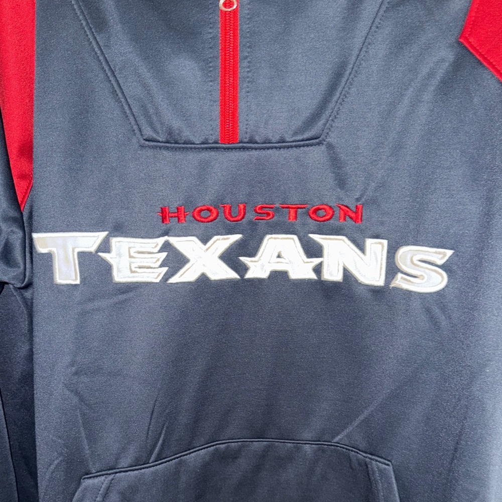 Houston Texans Navy and Red Hoodie - Picture 2 of 8